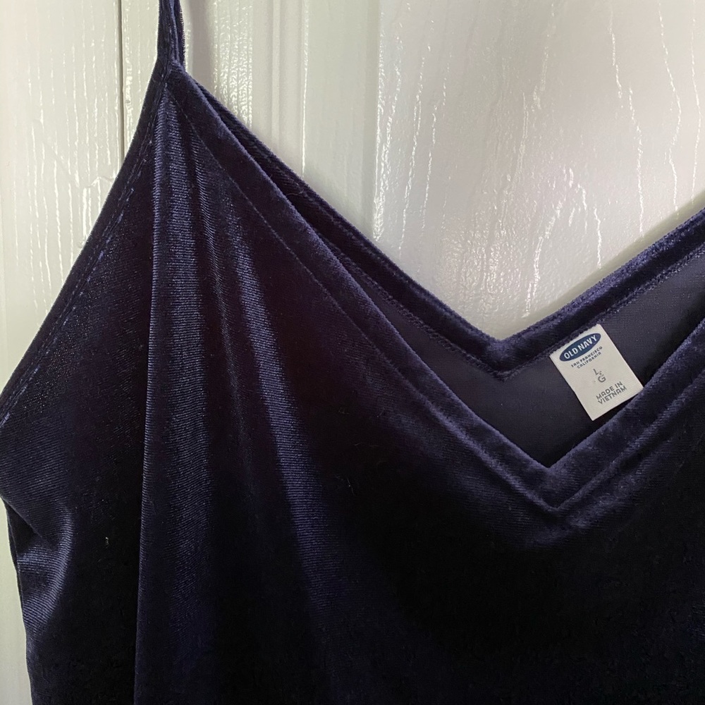 Last Chanceš„2/$7š„Indigo Velvet Old Navy Camisole - Picture 3 of 5